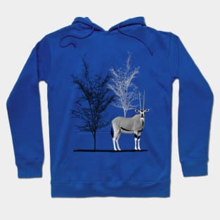 Oryx - Antelope - Trees - Wildlife - Africa Hoodie